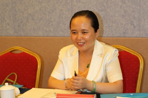 副董事长梁浩女士作重要讲话 副董事长梁浩女士作重要讲话