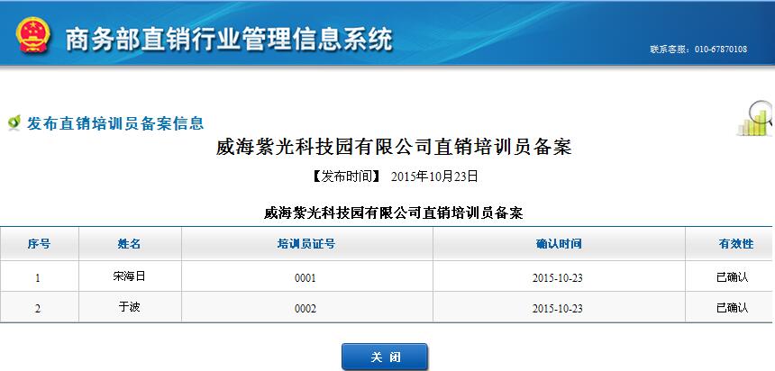 鲁企再获商务部发牌 威海紫光、青岛康尔获批