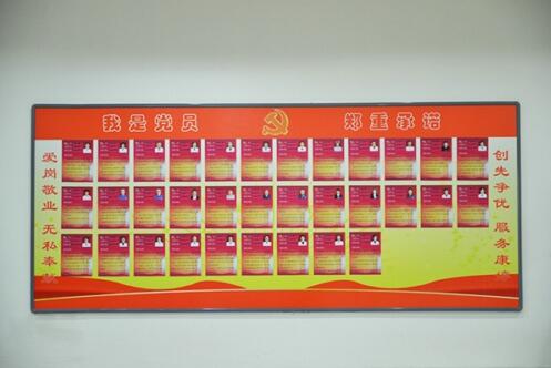 康婷公司召开我是共产党员,我承诺活动