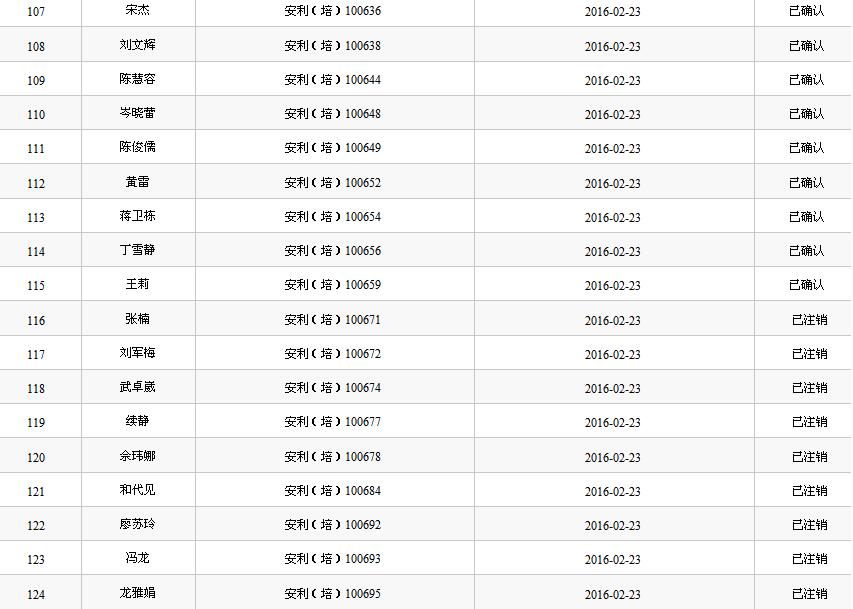 商务部公示安利(中国)直销培训员备案_安利(中