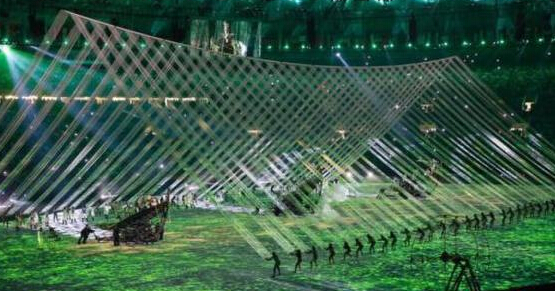 第31届奥运会开幕 展示神秘壮美巴西风情