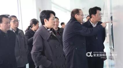 宁德市领导走访慰问安发生物