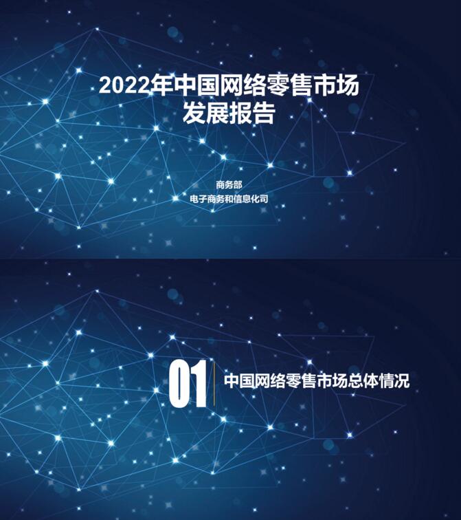 商务部：《2022年中国网络零售市场发展报告》